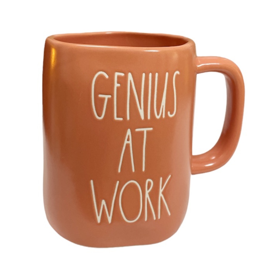 NEW Rae Dunn GENIUS AT WORK Mug